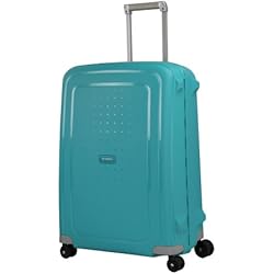 Samsonite S'Cure - Spinner M Equipaje de mano, 69 cm, 79 L, Azul (Aqua Blue)