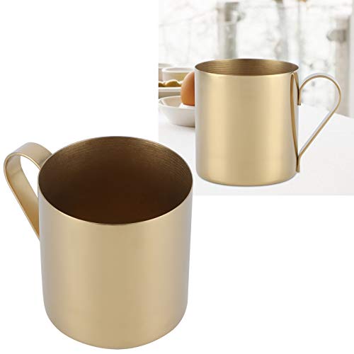 watermok, glad oppervlak 304 roestvrij staal cocktailbeker, hoge hardheid drinkgerei voor het drinken van bier, koffie, water home bar (gouden) - Image 6