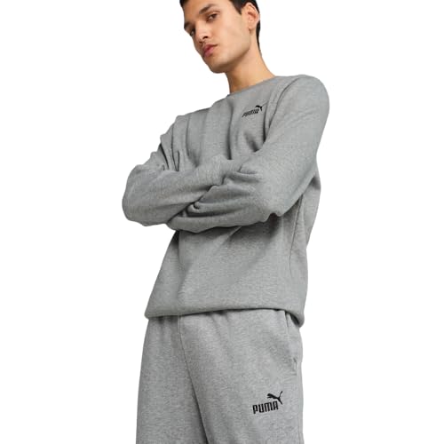 Image of PUMA Men's Essentials No.1 Logo Cuffed Sweatpants