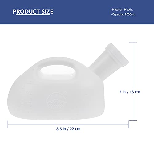 DOITOOL 1 set di bottiglie per orinatoio portatile...