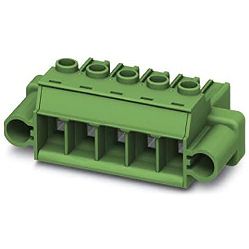 PHOENIX CONTACT PC 5/7-STF1-7,62 Leiterplattenstecker, Grün, 6 mm² Nennquerschnitt, 7 Anschlüsse, PC 5/..-STF1 Artikelfamilie, 7.62 mm Rastermaß, 50 Stück