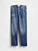 GAP Mens Loose Fit Denim Dark Wash 34X30
