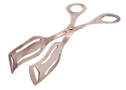 Jaity Export Stainless Steel Serving Tong Multi Utility Scissor Tong, 7.5 Inch