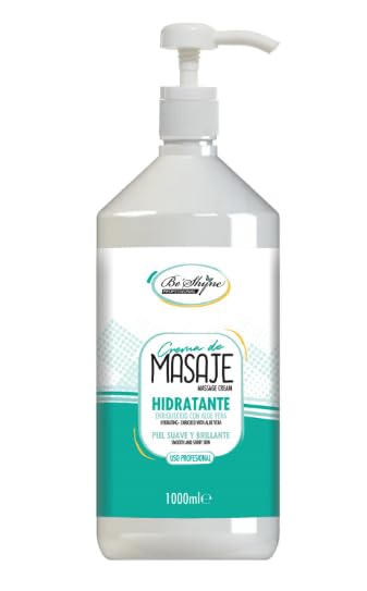 Crema de masaje hidratante enriquecido con Aloe Vera, 1000ml