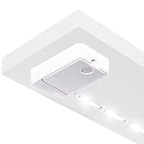 BATTERIE-BETRIEBEN: Anstatt Steckdose und Kabel braucht diese LED Unterschrankleuchte nur 3 normale AA Batterien. Es wird keine Energie verbraucht, wenn der Schalter aus ist (wie bei Lampen mit Bewegungsmelder)