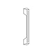ARDCO REFRIGERATION Chrome Handle 14414P001