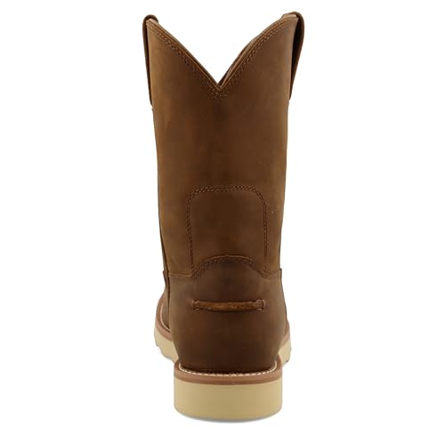 Image of Twisted X Men's 10 inch Pull On Soft Round Toe Wedge Sole Work Boot