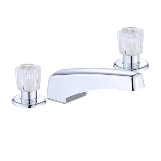 Chrome Mobile Home and RV 2-Handle Garden Tub Faucet