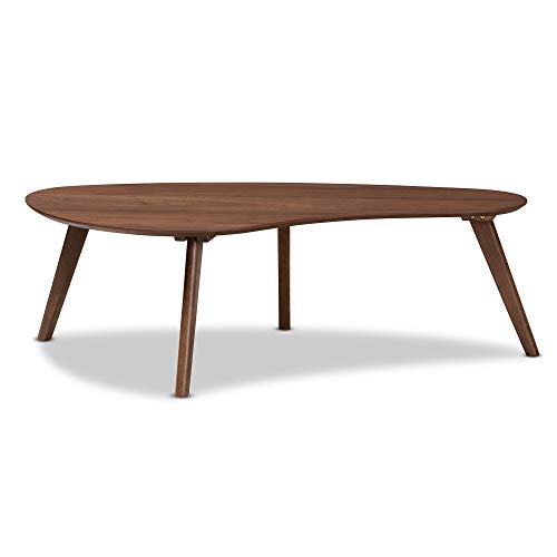 Baxton Studio Coffee Tables, One Size, Walnut #TOP1