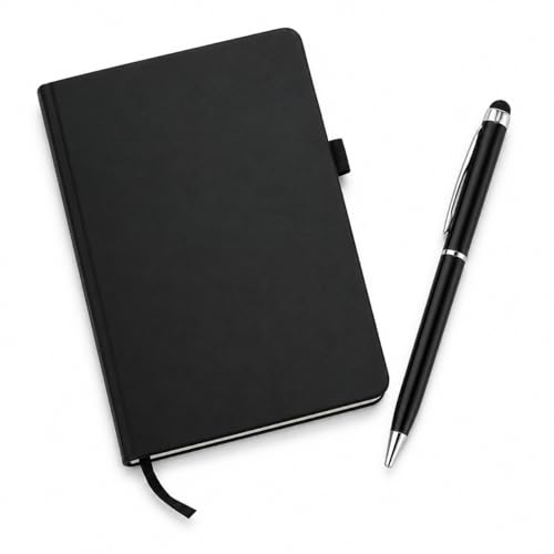 Image of KRYPTAR Personalized Diary & Pen Combo - Custom Name Engraved A5 Leather Finish Notebook (192 Pages) with Premium Ball Pen | Elegant Executive Gift Set for Corporate Gifting, Professionals, Students & Special Occasions
