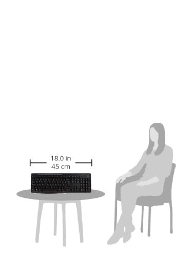 MK270 Combo Tastiera e Mouse Wireless per Windows, Layout Inglese QWERTY - Nero - Tastiera gaming - Immagine 4