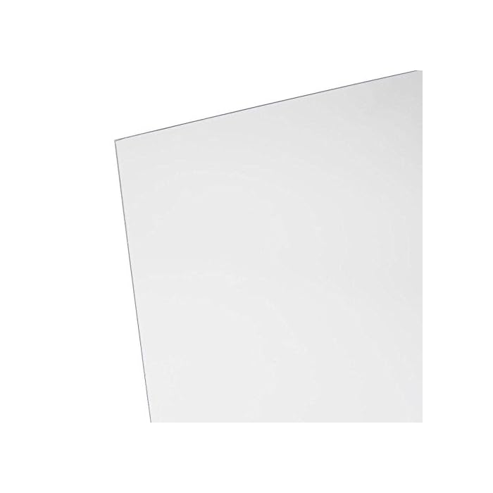 Buy OPTIX 48 in. x 96 in. x 1/4 in. Clear Acrylic Sheet Online at