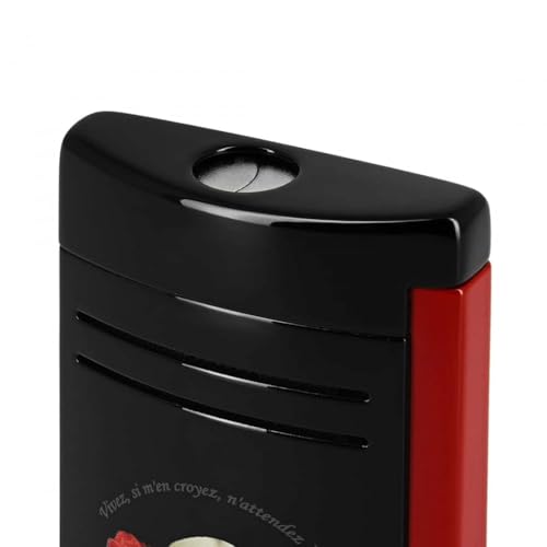 Encendedor S.T. Dupont Maxijet Memento Mori Jet Negro miniatura 4