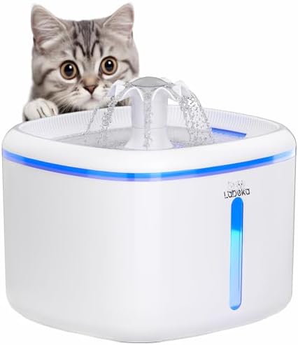 FONTAINE À EAU Pour Chat Chien Fontaine à Distributeur Eau Électrique