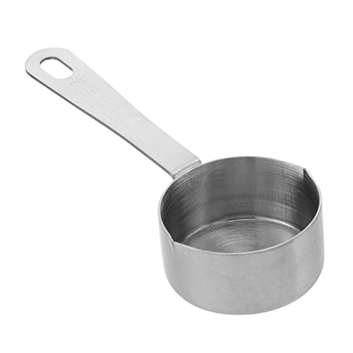 TIDTALEO 1pieza Cacerola De Acero Inoxidable Para Medir y Cocinar Utensilio De Cocina Ergonomía Para Salsas Leche y Comida Infantil Para Hogar y Restaurantes