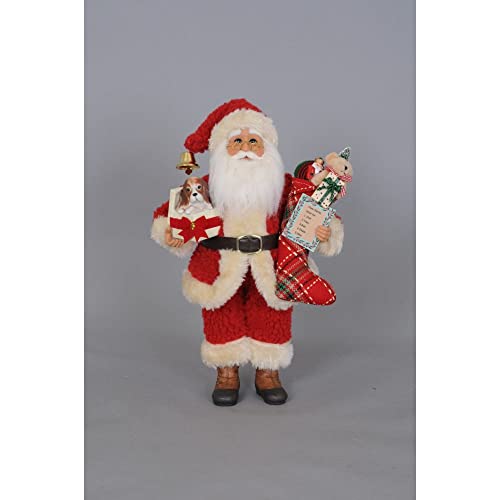 Karen Didion CC12-25 Originals Christmas Surprise Santa Figurine thumb #1