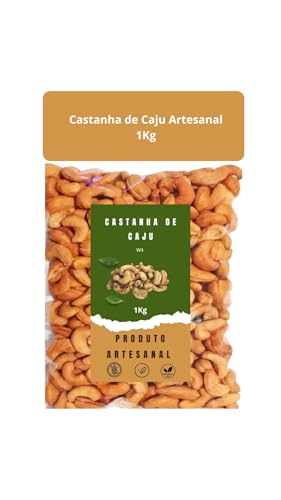 1kg Castanha De Caju Torrada E Salgada Inteira Artesanal