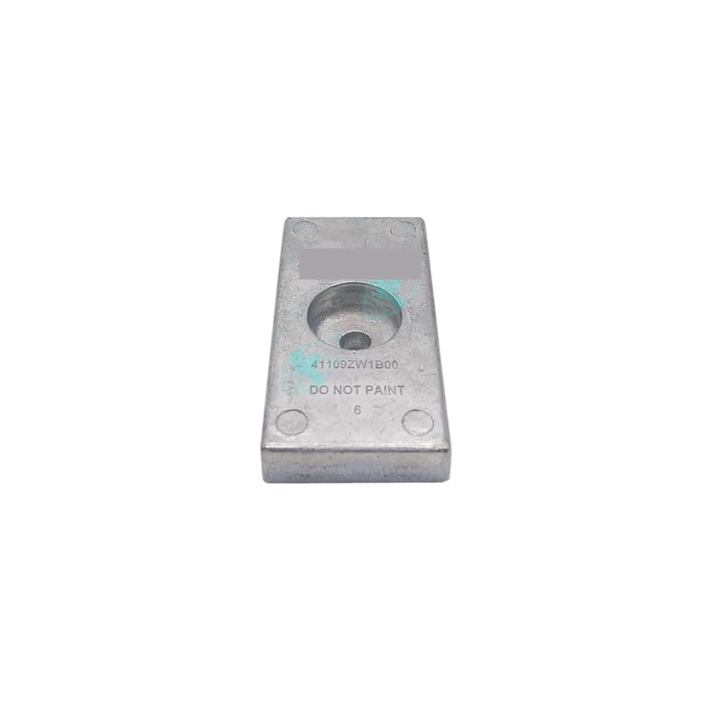 Adatto per motore fuoribordo Honda 4T BF60-BF225, 41109-ZW1-03 41109-ZW1-B00 Tasca laterale con anodo di zinco Riparazioni facili