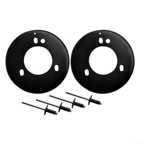 Front Upper Strut Mount Reinforcement Plate Set,for 3 Series E46 1999-2005,Metal Direct Replacement Fits E85 E86 Z4 No Rivets,OE 51717036781 Support Front End