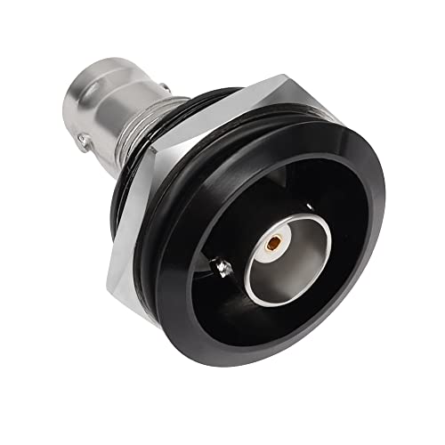 Adaptador Circular BNC Hembra a Hembra para Panel miniatura 1