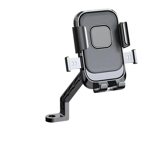 Support de téléphone pour vélo et moto rouge HSJ-Red de 4,5 à 7,2 pouces