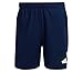 adidas Men's Essentials Logo Training Shorts, Dark Blue/White, Large