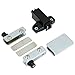 Richelieu Hardware BP86140 Glass Door Hinge Kit, Chrome