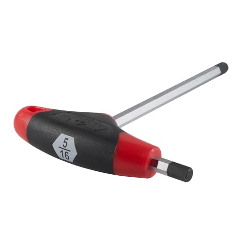 Image of Klein Tools JTH6E14 5 /16-Inch Hex Key, Journeyman T-Handle, 6-Inch