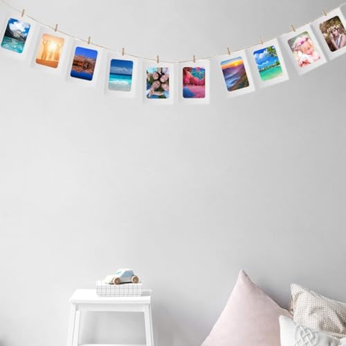 Kits para colgar fotografías sin dañar tus recuerdos usando abrazaderas de madera 6