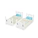 Melissa & Doug Mine to Love Wooden Play Bunk Bed for Dolls up to 18 inches-Stuffed Animals - White (2 Beds, 17.4”H x 9.1”W x 20.7”L Assembled and Stacked), Image 4 Melissa & Doug Mine to Love Wooden Play Bunk Bed for Dolls up to 18 inches-Stuffed Animals - White (2 Beds, 17.4”H x 9.1”W x 20.7”L Assembled and Stacked), Image 4
