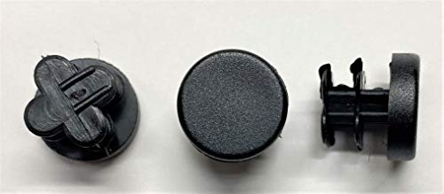 Image of Protection Force 5 /8 inch 16mm (Pack of 10) Round OD Tubing Plastic Insert Plug, Tubing Post End Cap, Chair Glide