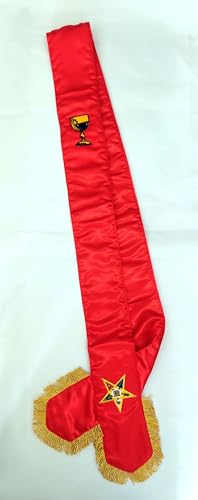 Generic Masonic OES Five Color Sisters Customize Sash - Complete Sash Set, standard3
