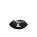 WILSON Sporting Goods NFL New England Patriots Team Logo Football , Black, Mini Size