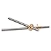 bipak Industrial Thrust Needle Roller Bearings T8*8 Mm Lead Screw 250mm 8mm 2pcs Lead Trapezoidal Spindle Screw Lead Screw Rod T Shape Linear Rail Bar Shaft Brass Nut
