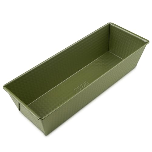 Zenker Loaf Tin for Bread & Cakes, 30.5x11.5cm, Green Vision Series, ECO, Resource Friendly & Climate Neutral Baking Round Pan, with ILAG Vegan Carnauba Wax Non-Stick Coating