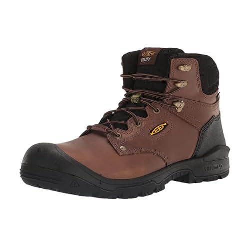 KEEN Utility Men's Independence 6" Leather Waterproof Composite Toe Work Boot3