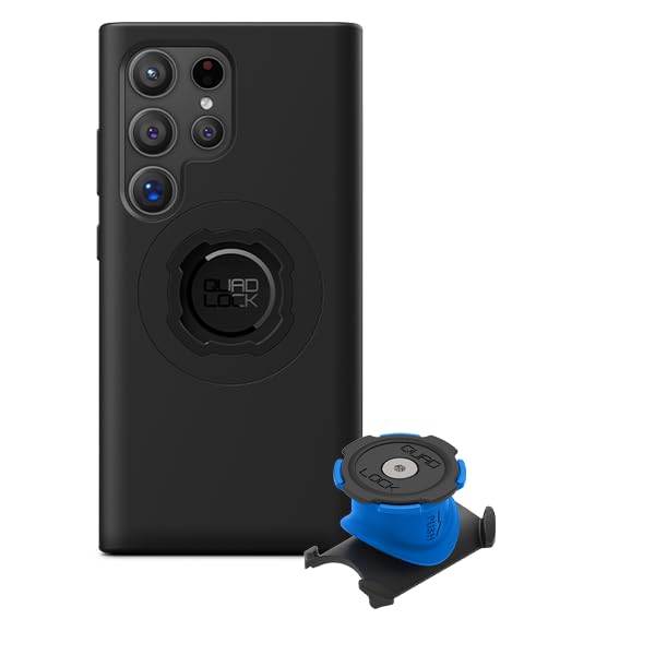 Image of Quad Lock Stem /Handlebar Bike Phone Holder Kit with MAG Phone Case for Samsung Galaxy S24 Ultra