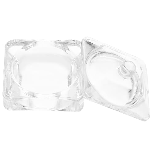 Set 2 Cubetas de Acrílico para Manicura con Tapa miniatura 1