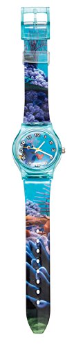 Reloj analógico Finding Dory infantil Joy Toy 17070 con correa ajustable azul