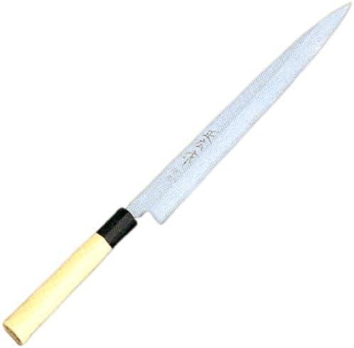 Amazon | 堺製プロ仕様 魄刃 Hakuba 本霞白二鋼 柳刃包丁8寸 240mm 