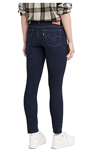 Image of Levi's Women's 711 Skinny Jeans, Cobalt Parade (Waterless), 29 Regular