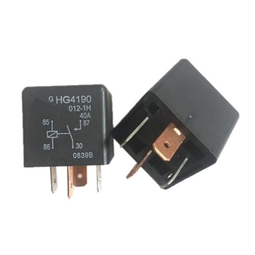 Relé HG4190 012-1H 12V 40A soluciona caídas de tensión en accesorios de 4 pines