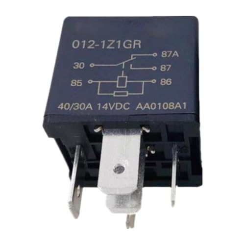 Relais HFV4 012-1Z1GR 5 pieds pour circuit imprimé et automobile 12V