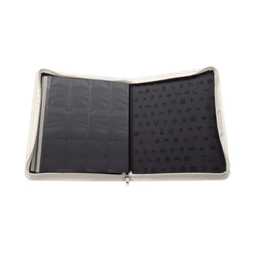 Image of Ultra PRO - 30th Anniversary 12-Pocket PRO-Binder for Magic: The Gathering, Protect & store up to 480 MTG cards & Standard Size Cards, Side Loading Pockets, Debossed Cover & Zippered Closure