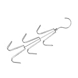 Aspetto elegante: con il suo design elegante e moderno, questo scaffale portaoggetti si adatta a qualsiasi arredamento domestico, aggiungendo un tocco di al tuo armadio, appendiabiti per sciarpe, grucce multiple
