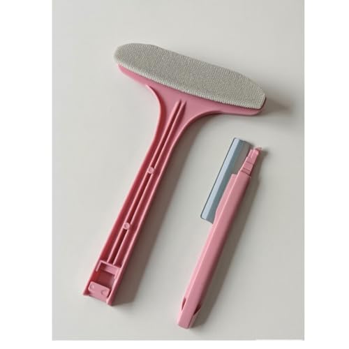 Image of Multifunctional Screen Brush 2 in 1 Mesh Cleaning Brush | Best Tool for Cleaning Mosquito nets | Extended Handle | Window Cleaning Brush | Multicolour | Pack of 1