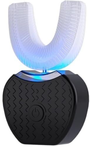 Spazzolino elettrico Sonic Brush V5 100% automatico Spazzolino elettrico SensePro(Nero)