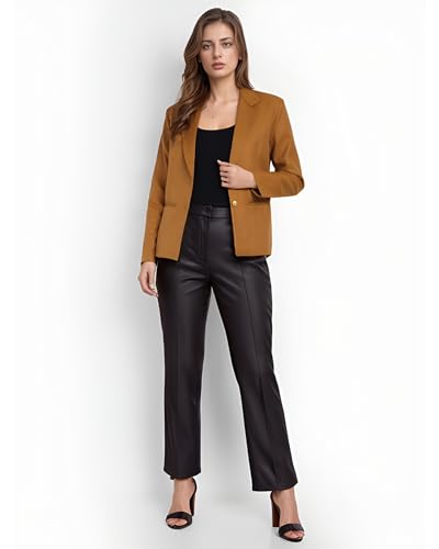 Image of ROCKSY Smart Casual & Formal Blazer for Women, Regular Fit Stylish Blazer for Women