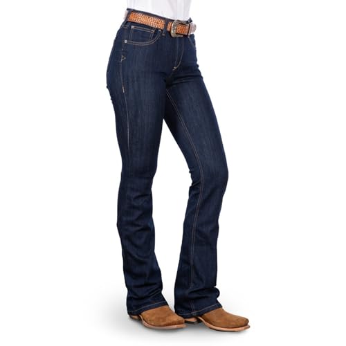 ARIAT Women's Rod's Exclusive High Rise Bootcut Jean