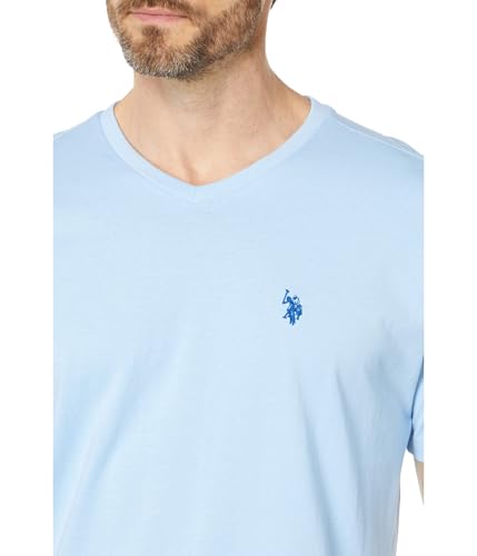 Image of U.S. Polo Assn. Men's Solid V‑Neck T-Shirt